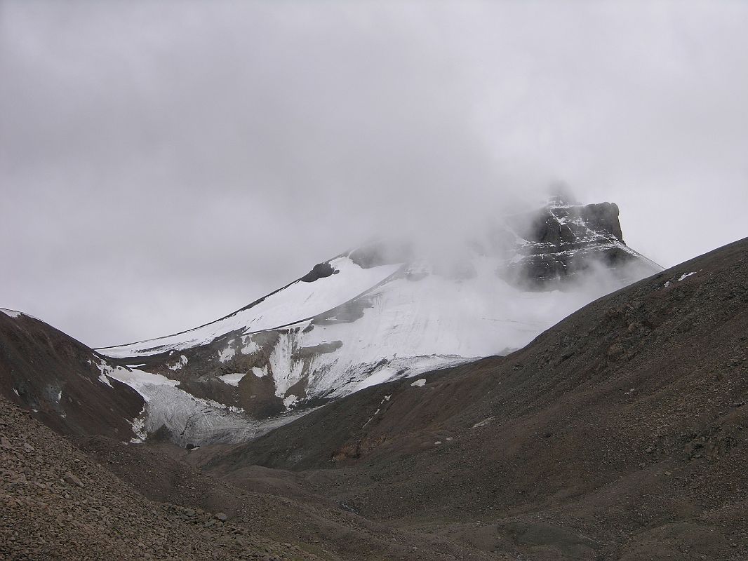 Tibet Kailash 09 Kora 04 Last Cloudy View of Kailash